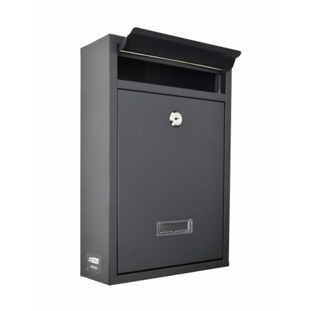 ANTHRACITE METAL MAILBOX 32/ 215x320x85mm