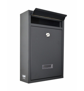 ANTHRACITE METAL MAILBOX 32/ 215x320x85mm