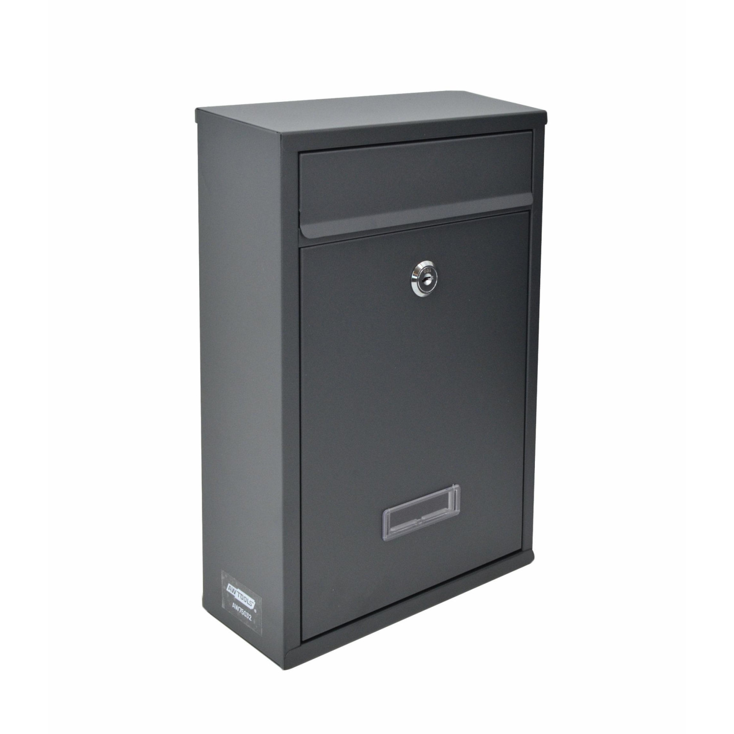 ANTHRACITE METAL MAILBOX 32/ 215x320x85mm