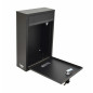 BLACK METAL MAILBOX 31/ 215x320x85mm