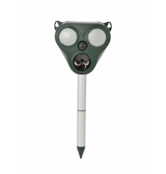 ULTRASONIC SOLAR ANIMAL REPELLER