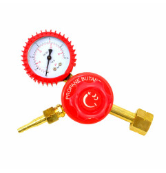 LPG/ PROPANE REGULATOR w/ PRESSURE GAUGE