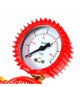LPG/ PROPANE REGULATOR w/ PRESSURE GAUGE