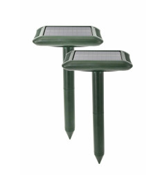 ULTRASONIC SOLAR MOLE REPELLER 2pcs