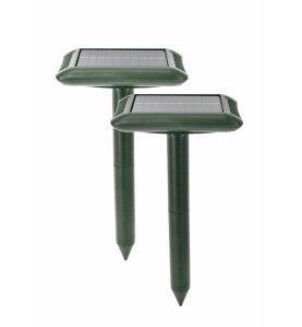 ULTRASONIC SOLAR MOLE REPELLER 2pcs