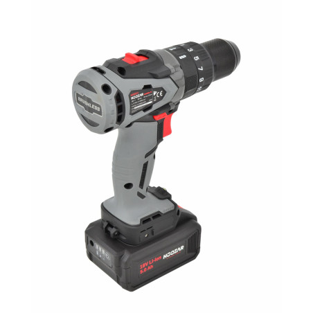 HOOZAR BRUSHLESS CORDLESS IMPACT DRILL DRIVER 18V 1x5.0Ah 80Nm CDH80BL-T1