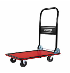 WÓZEK MAGAZYNOWY 4-KOŁOWY 150KG PLATFORMA 73x47cm