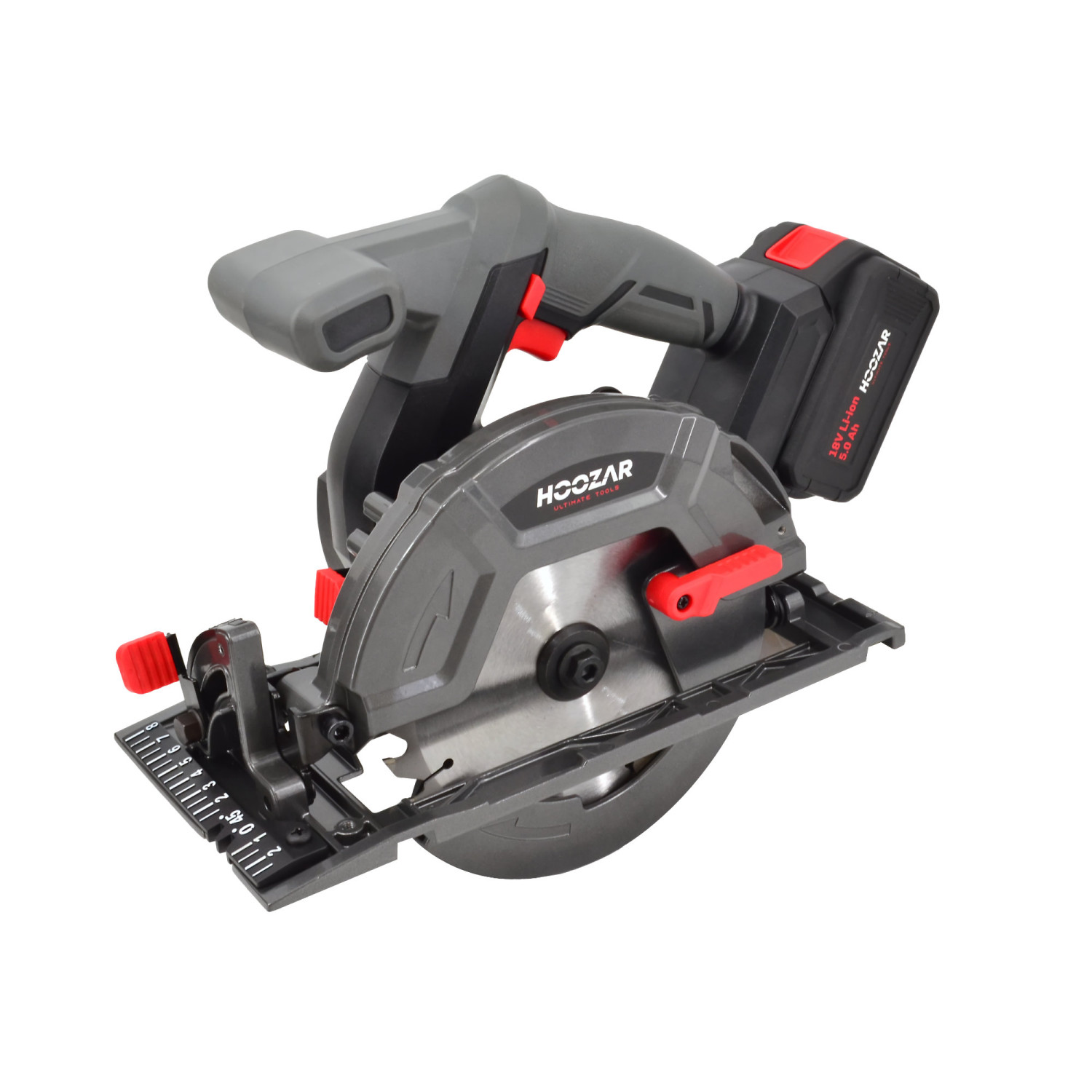 HOOZAR BRUSHLESS CORDLESS CIRCULAR SAW 165mm 18V 1x5.0Ah CS165BL-T1