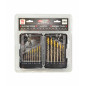 HSS-TiN M2 SPLIT POINT XTREME METAL TWIST DRILL BIT 15pcs /1.5-10mm/ BLACK LINE