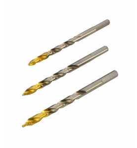 HSS-TiN M2 SPLIT POINT XTREME METAL TWIST DRILL BIT 15pcs /1.5-10mm/ BLACK LINE