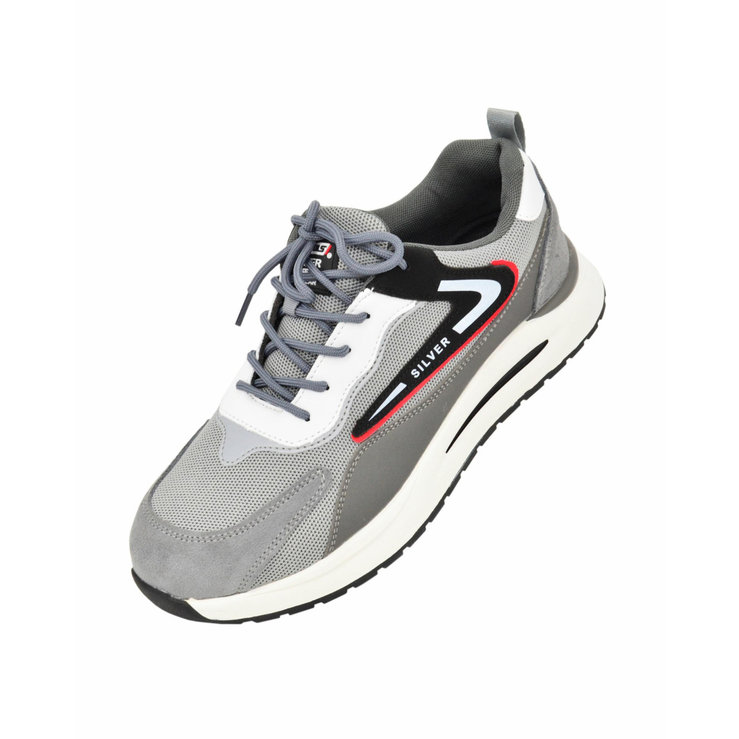 LIGHTWEIGHT SAFETY SHOES SILVER S.41 CAT.SBP