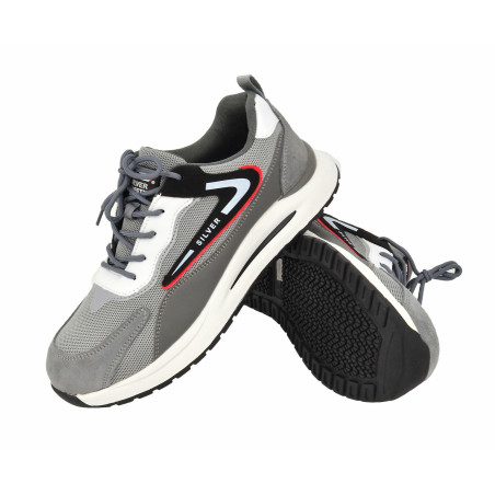 LIGHTWEIGHT SAFETY SHOES SILVER S.45 CAT.SBP
