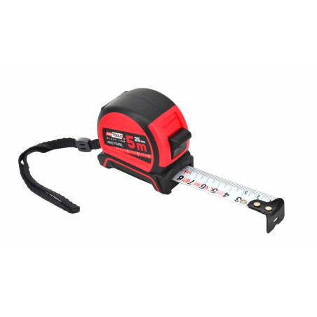 MIARA ZWIJANA 5m x 25mm NYLONOWA POWŁOKA