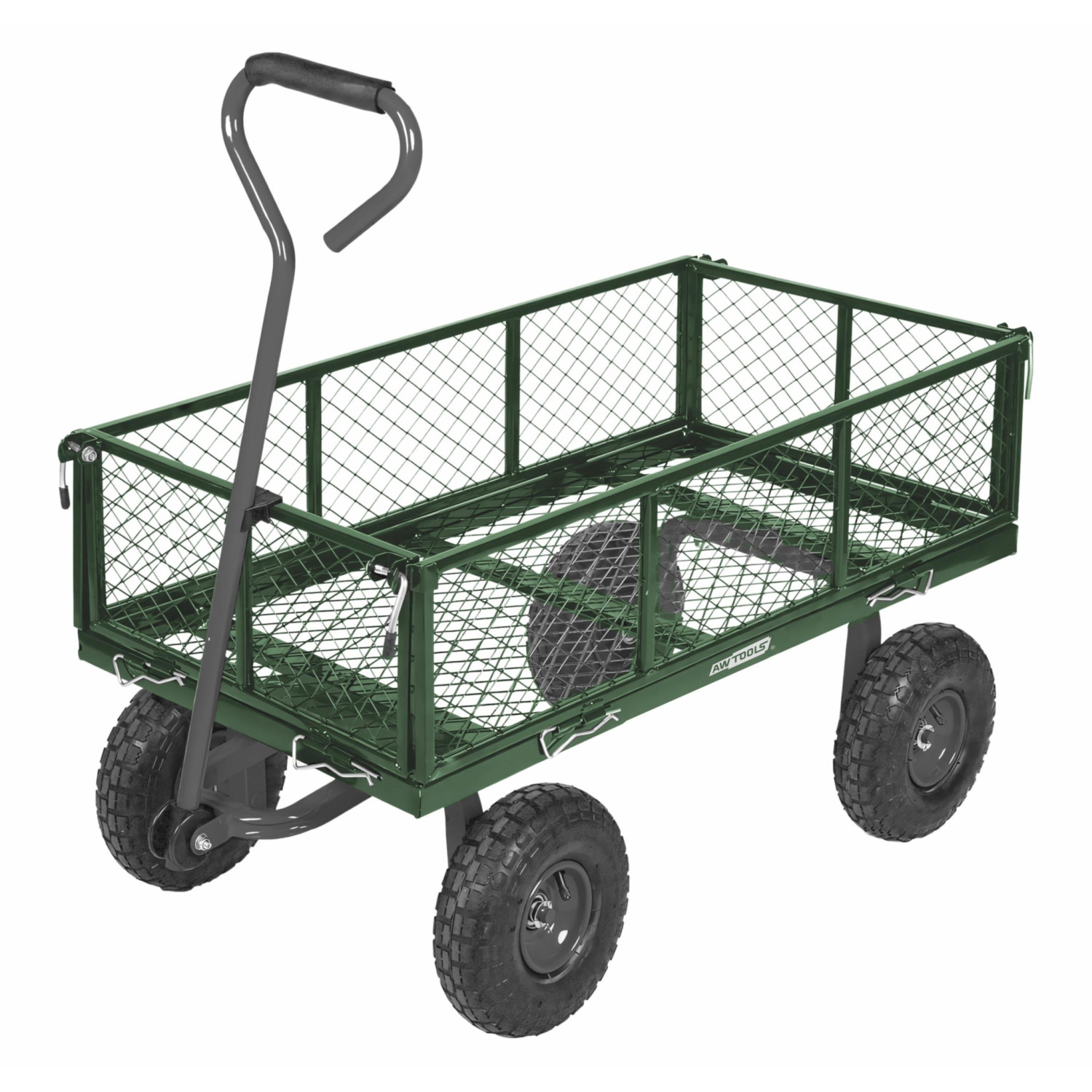 GARDEN CART WAGON w/ REMOVABLE PANELS 250kg