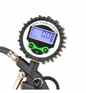 PISTOLET DO POMPOWANIA Z MANOMETREM LCD TG-7