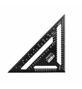 KĄTOWNIK STOLARSKI ALUMINIOWY 12" BLACK LINE