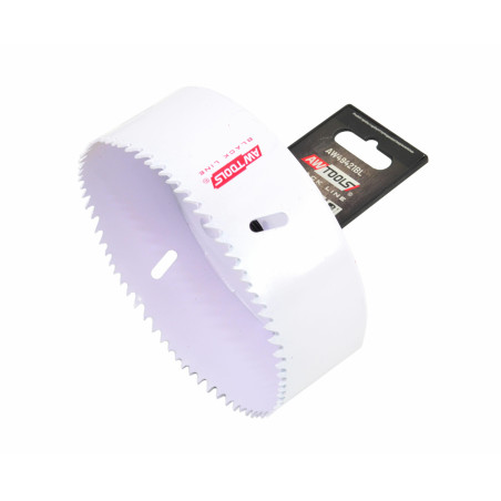 BI-METAL HOLE SAW HSS-Co 8% 140mm BLACK LINE