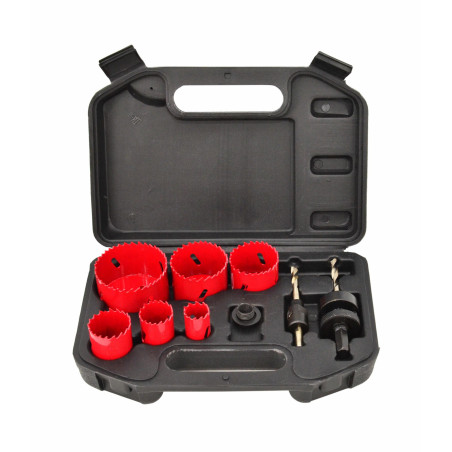 BI-METAL HOLE SAW SET 8pcs 22-64mm