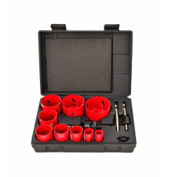 BI-METAL HOLE SAW SET 13pcs 19-64mm