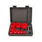 BI-METAL HOLE SAW SET 13pcs 19-64mm