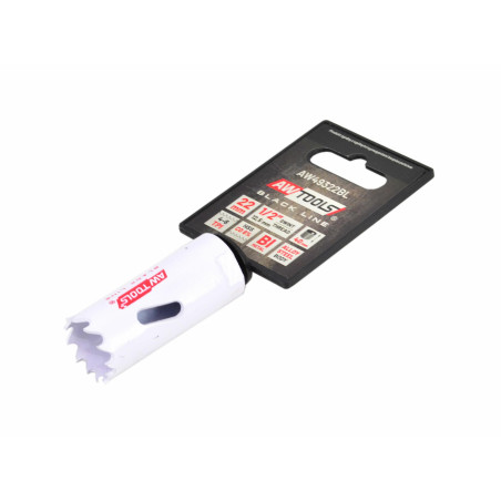 BI-METAL HOLE SAW HSS-Co 8% 27mm BLACK LINE