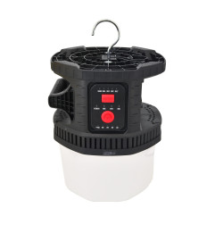 ULTRA BRIGHT PORTABLE LED HYBRID WORK LIGHT ORBO 10000LM BLACK LINE
