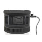 ULTRA BRIGHT PORTABLE LED HYBRID WORK LIGHT ORBO 10000LM BLACK LINE