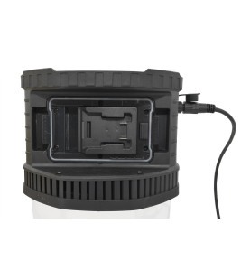 ULTRA BRIGHT PORTABLE LED HYBRID WORK LIGHT ORBO 10000LM BLACK LINE