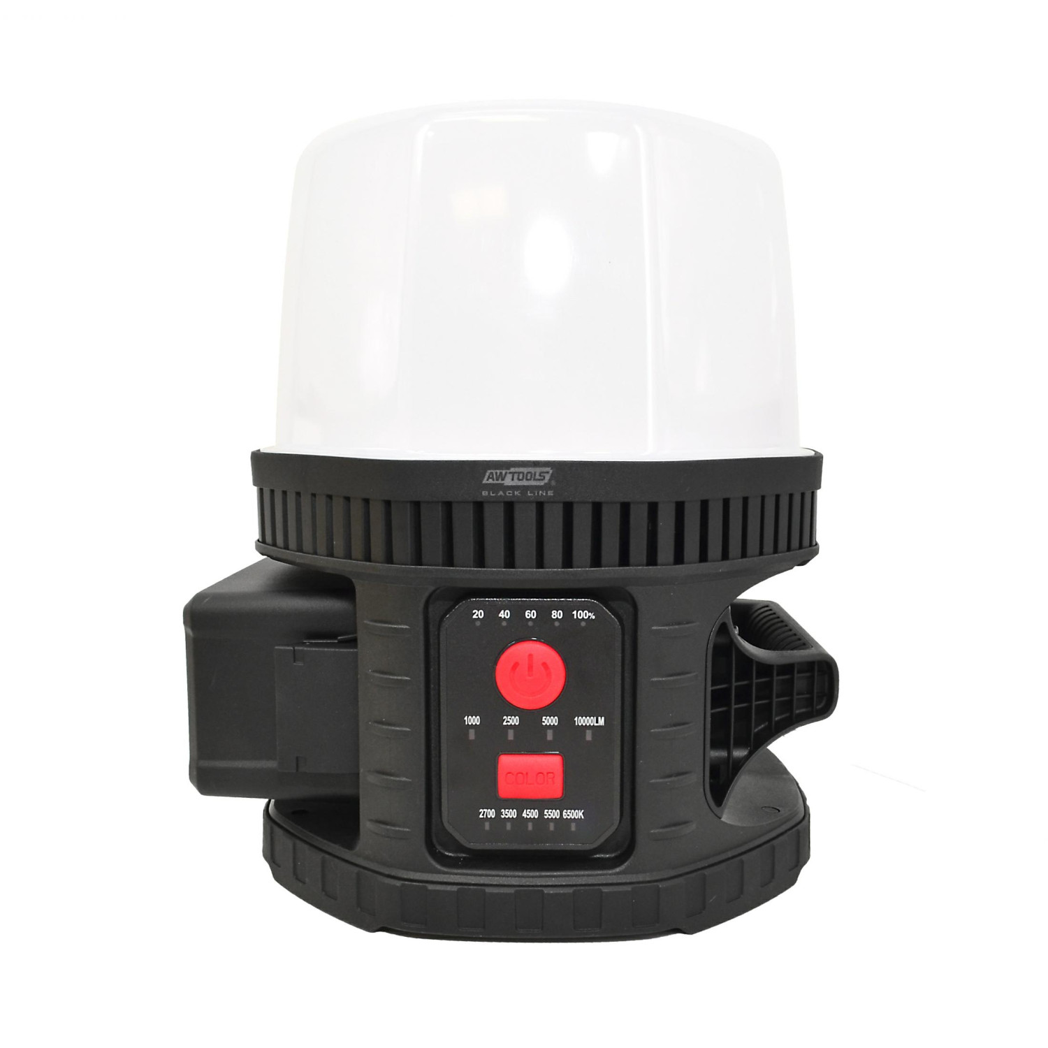 ULTRA BRIGHT PORTABLE LED HYBRID WORK LIGHT ORBO 10000LM BLACK LINE