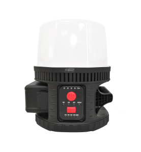 ULTRA BRIGHT PORTABLE LED HYBRID WORK LIGHT ORBO 10000LM BLACK LINE