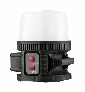 ULTRA BRIGHT PORTABLE LED HYBRID WORK LIGHT ORBO 10000LM BLACK LINE
