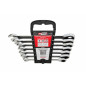 RATCHET COMBINATION SPANNER SET 7pcs 10-19mm RATCHET COMBINATION SPANNER SET 7pcs 10-19mm