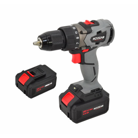 HOOZAR BRUSHLESS CORDLESS DRILL DRIVER 18V 2x4.0Ah 60Nm CD60BL-M2