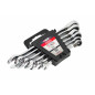REVERSIBLE COMBINATION RATCHET SPANNER SET 6pcs 8-19mm