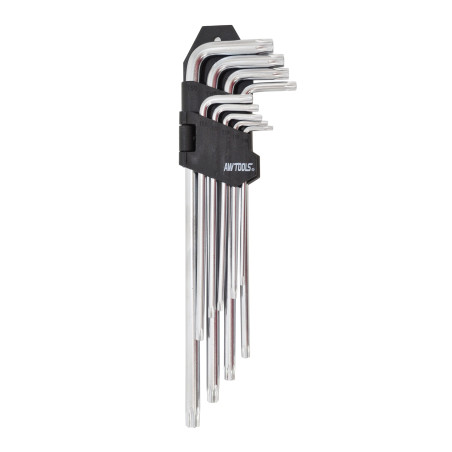 TORX ALLEN KEY SET 9PCS /T10-T50/