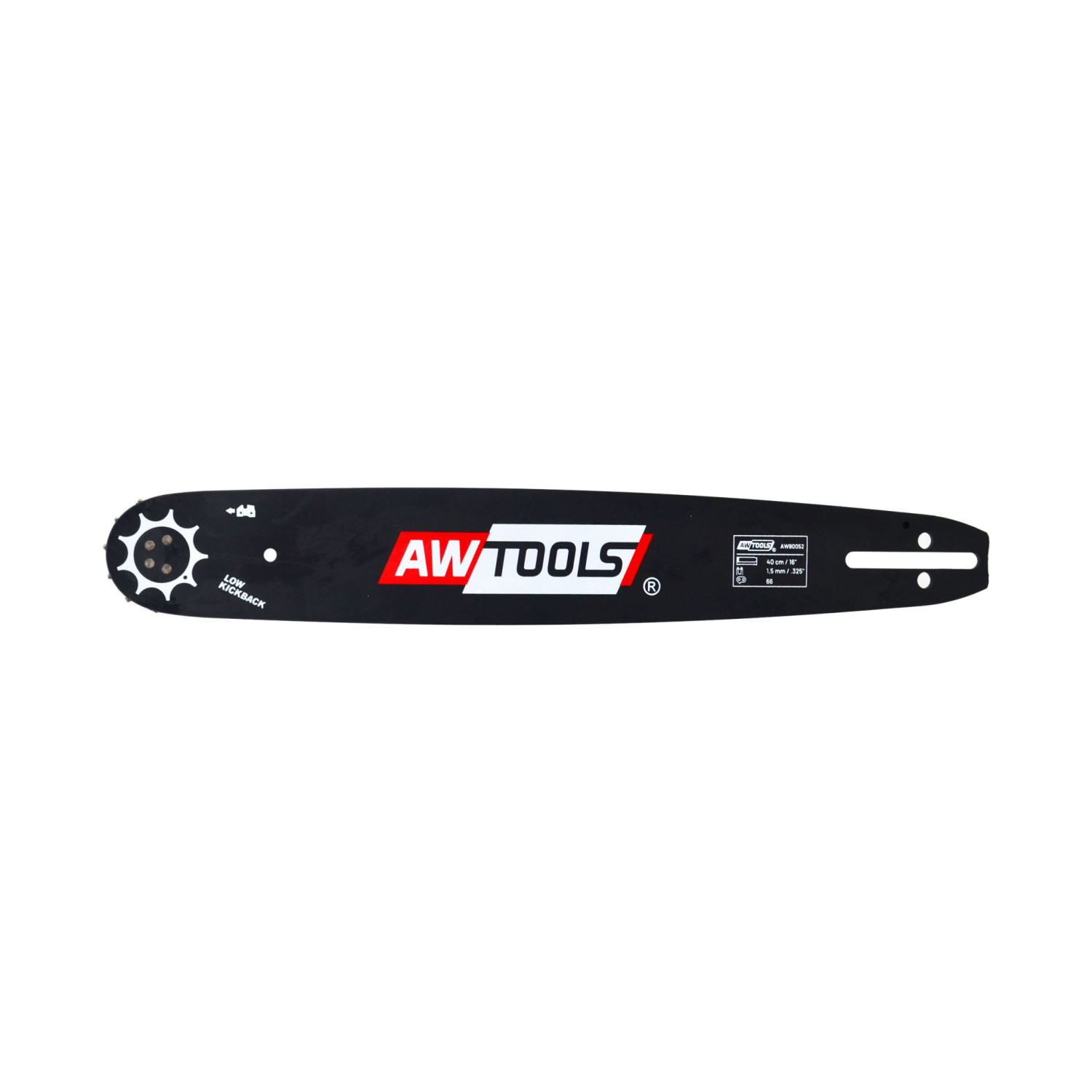CHAINSAW GUIDE BAR FOR AWTOOLS CS250 25cm/40/3/8"/1,3 / BLACK LINE