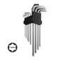 KLUCZE TORX DŁUGIE / T10-T50 / 9 SZTUK KLUCZE TORX DŁUGIE / T10-T50 / 9 SZTUK
