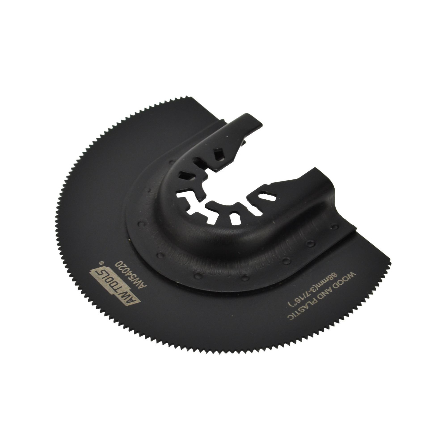 OSCILLATING MULTI-TOOL HCS SEMI-CIRCULAR BLADE 88mm WOOD/ PVC