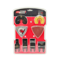 OSCILLATING MULTI-TOOL BLADE & ACCESSORY SET 27pcs