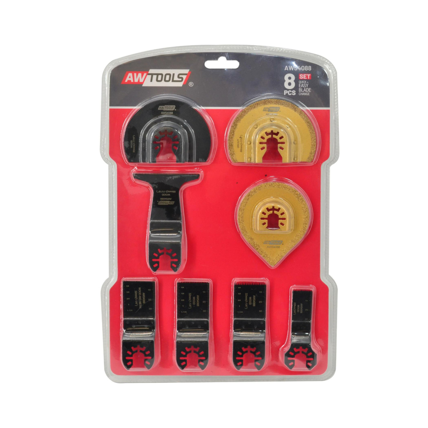 MT ZESTAW BRZESZCZOTÓW 8szt. DO URZĄDZENIA WIELOFUNKCYJNEGO