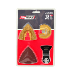 OSCILLATING MULTI-TOOL BLADE & ACCESSORY SET 13pcs