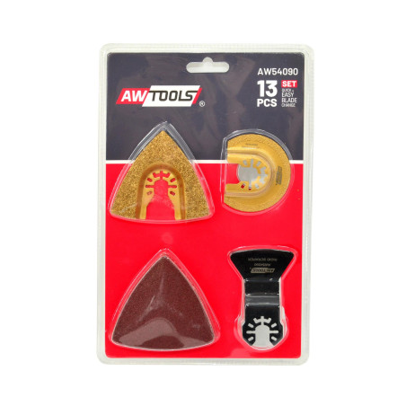 OSCILLATING MULTI-TOOL BLADE & ACCESSORY SET 13pcs