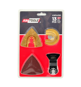 OSCILLATING MULTI-TOOL BLADE & ACCESSORY SET 13pcs