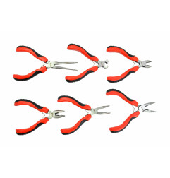 MINI PLIERS SET 125mm 6pcs