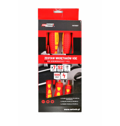 VDE-INSULATED SCREWDRIVER SET 7pcs
