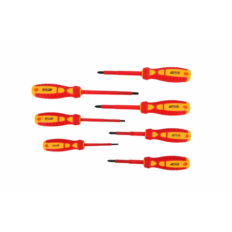VDE-INSULATED SCREWDRIVER SET 7pcs
