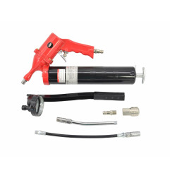AIR-POWERED/ PNEUMATIC GREASE GUN 400ml w/ HAND LEVER