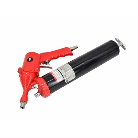 AIR-POWERED/ PNEUMATIC GREASE GUN 400ml w/ HAND LEVER