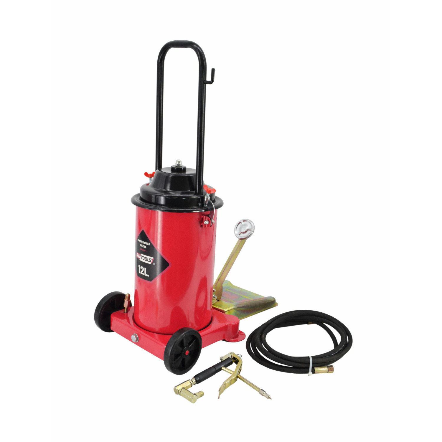 FOOT-OPERATED GREASE PUMP 12L