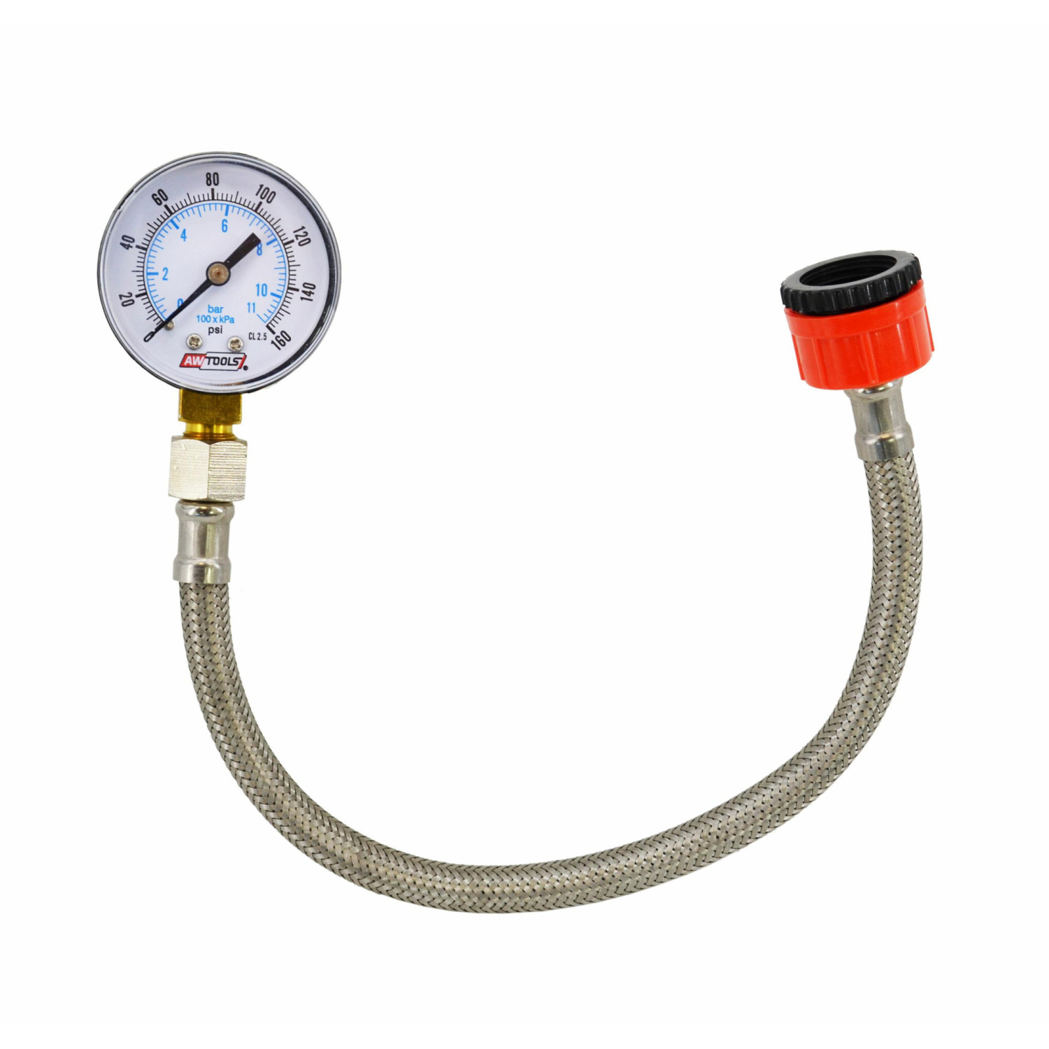 WATER PRESSURE GAUGE 3/4" 1/2" 0-11bar